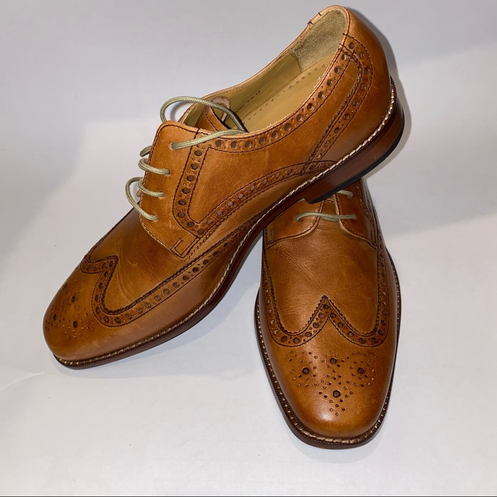 COLE HAAN WILLIAMS WINGTIP OXFORD MEN SHOES SZ 9.5